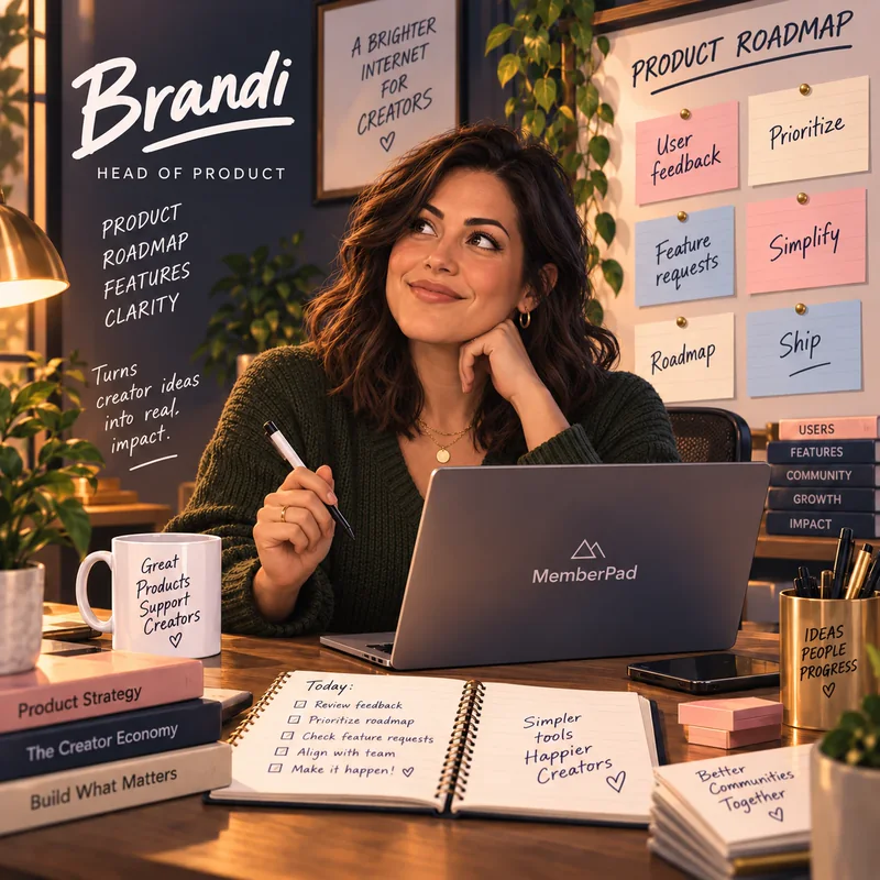 Brandi, Head of Product